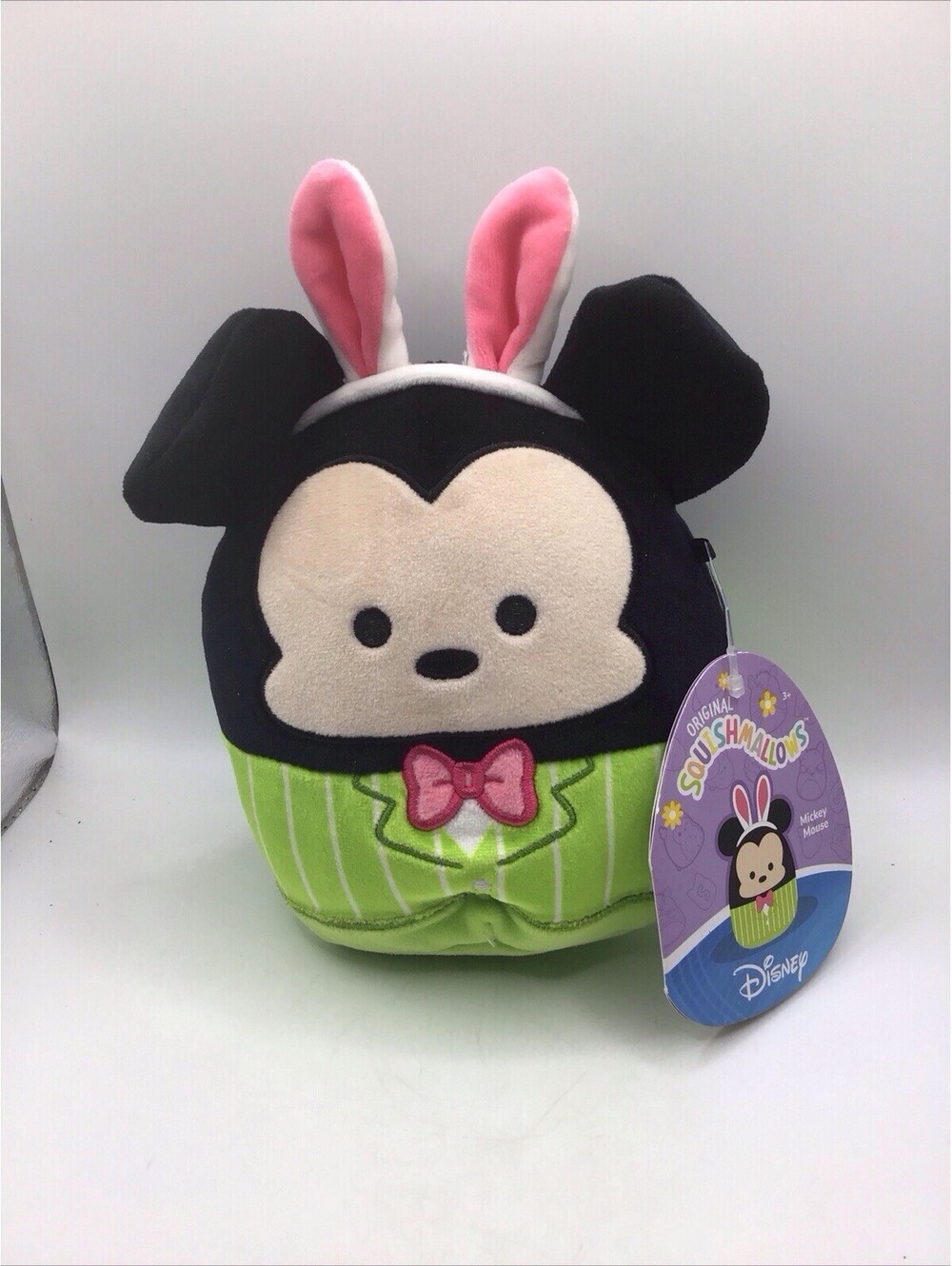 Squishmallows - Disney Easter Bunny Mickey Mouse Plush - 5" NWT